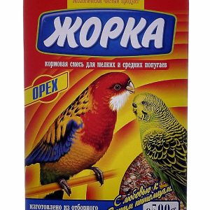 Для мелких и средних попугаев с орехами (коробка) (500 г)