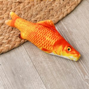 Игрушка для кошек, рыба, 20 см (20 см)