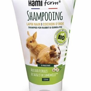 Bio Organic, Органический несмываемый шампунь для кролика и морской свинки (Франция) (125 г)