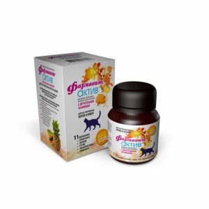 Фармавит Актив витамины для кастрированных котов и кошек 60 таб. (30 г)