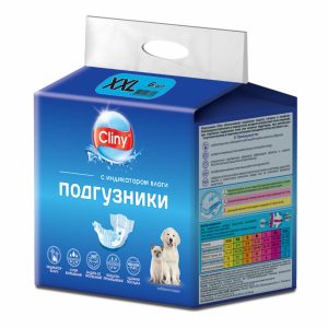 Подгузники для собак 25-40 кг (6 шт) (XXL)