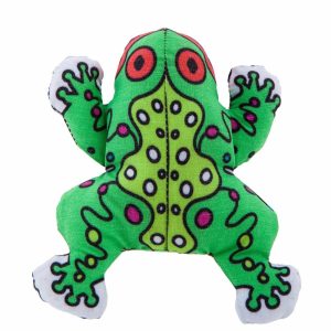 Игрушка для кошек "Лягушка", с валерианой (30 г)