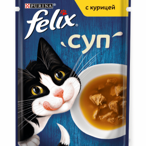 Паучи Суп для кошек с курицей, 26 шт (26 шт)