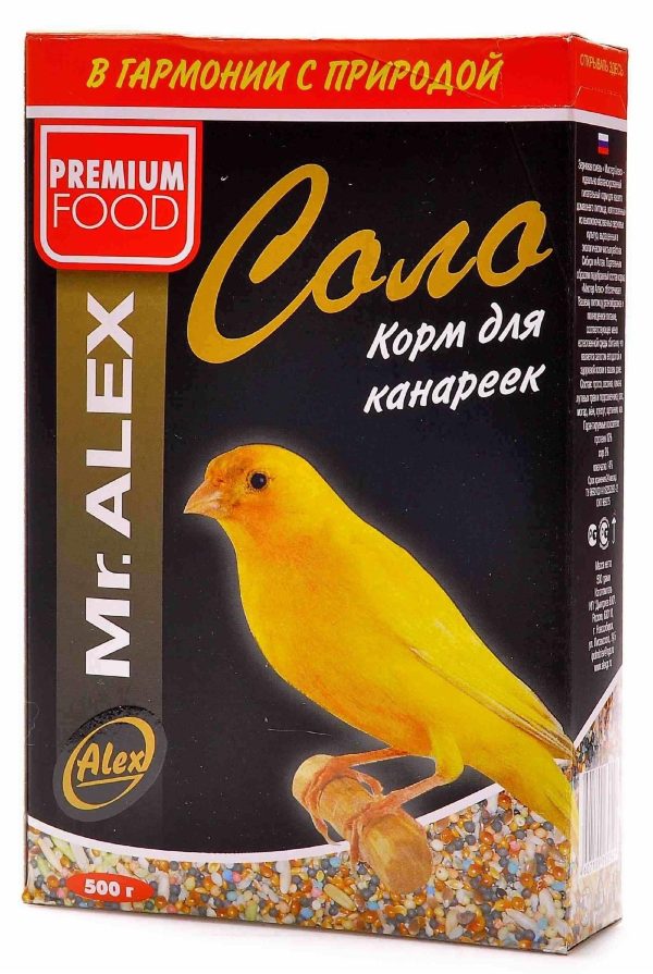 Корм для канареек "Соло" (500 г)
