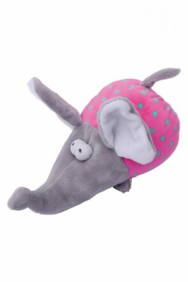 Игрушка для собак "Слоненок", с пищалкой (100 г)