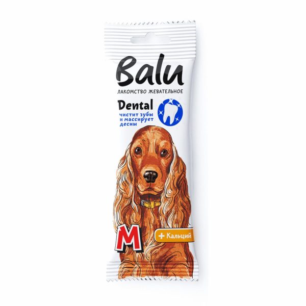 Лакомство жевательное Dental для собак средних пород (36 г)