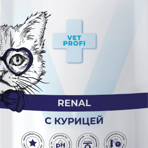 Паучи для кошек Renal кусочки в соусе с Курицей (85 г)