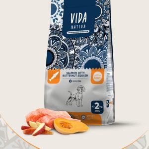 Корм для взрослых собак мелких пород с лососем и тыквой (2 кг)