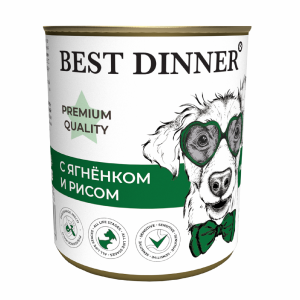 Консервы Premium меню №5: "С ягненком и рисом" (340 г)