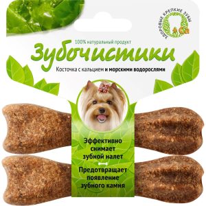 "Зубочистики" для собак мелких пород со вкусом морских водорослей (36 г)