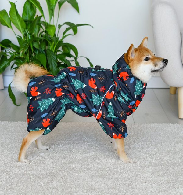 Дождевик "Сквирел" для собак (3XL)