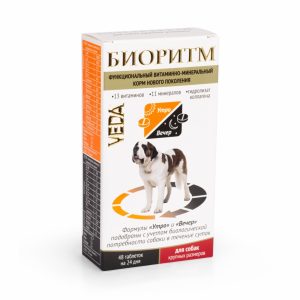 Биоритм витамины для собак крупных пород (48 таб.)
