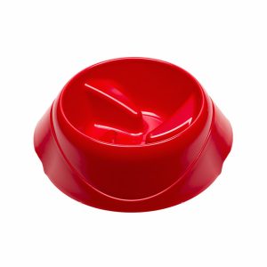Миска красная SMALL (21х20х10 см)