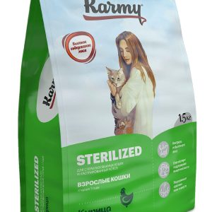 Сухой корм для стерилизованных кошек и кастрированных котов, с курицей, Sterilized (400 г)