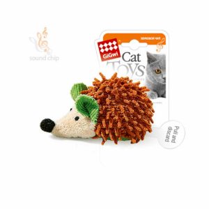 Игрушка "Ёжик" с электронным чипом, ткань/пластик (50 г)