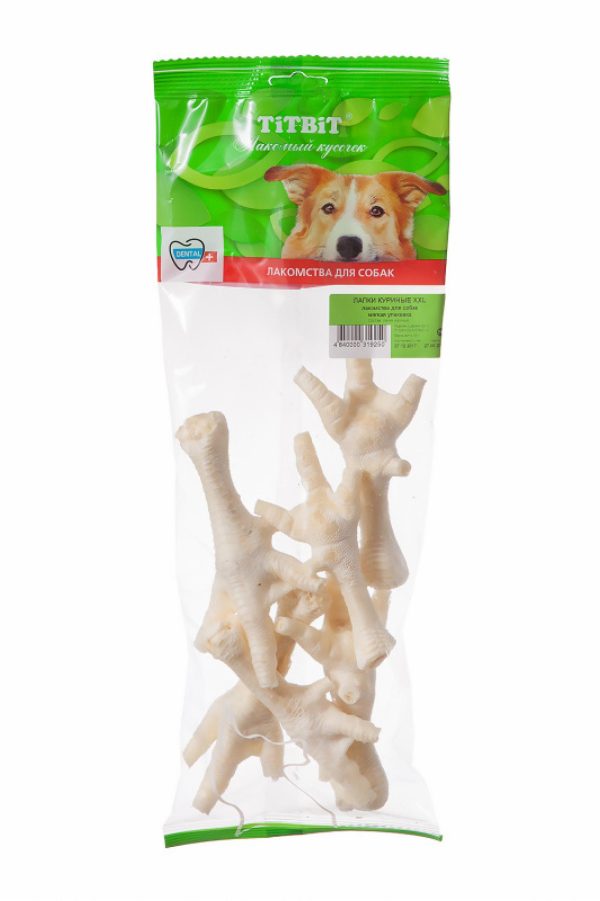 Лапки куриные, упаковка XXL (95 г)