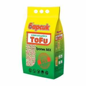Комкующийся наполнитель TOFU Тропик Mix (2.3 кг)