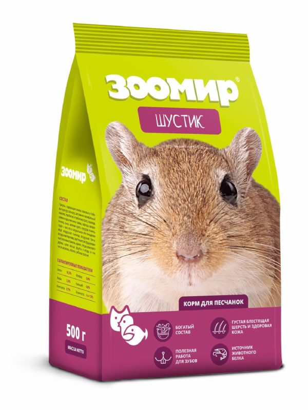 Корм для песчанок "Шустик" (500 г)