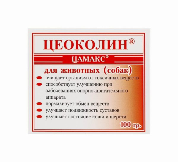 Кормовая добавка Цеоколин для собак крупных пород (306 г)