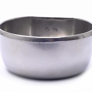 Металлическая кормушка/поилка для кроликов 600 мл, 13х13х5 см (300 г)
