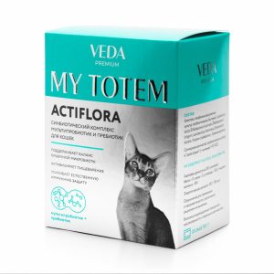 Синбиотический комплекс для кошек MY TOTEM ACTIFLORA (30 г)