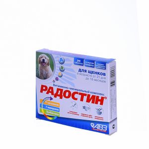 Радостин витамины для щенков от 21 дня до 18 мес., 90 таб. (90 таб.)