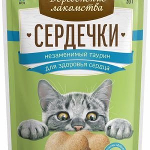 Сердечки с незаменимым таурином для здоровья сердца (30 г)