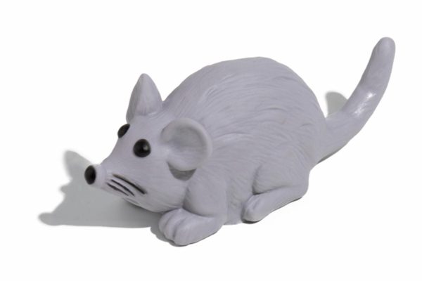 Игрушка-пищалка для собак "Мышка" 15х5х4.5см (40 г)