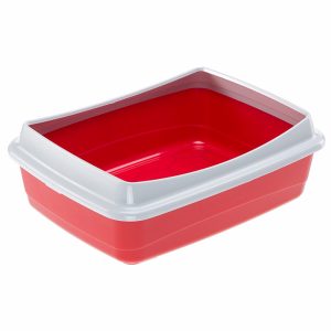 Открытый туалет NIP PLUS, бордовый (47х36х15 см)