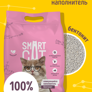Комкующийся наполнитель, 100% Натуральный, без пыли, 10 л (5 кг)