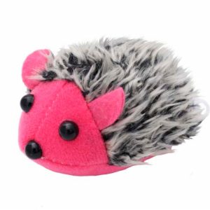 Игрушка для кошек "Ежик с заводным механизмом" (26 г)