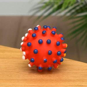 Игрушка для собак, резиновый мячик с шипами (5,5 см)
