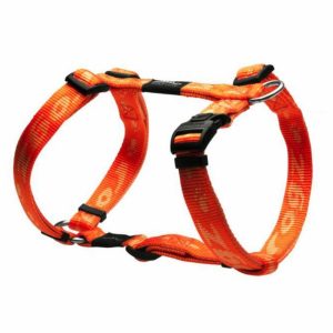 Шлейка для собак "Alpinist", оранжевая (ЮАР) (M)