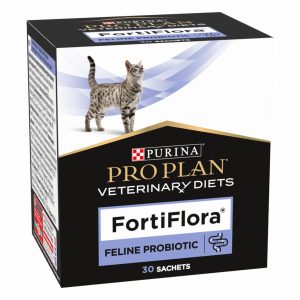 Пищевая добавка для кошек и котят для нормализации микрофлоры ЖКТ FORTIFLORA (30 г)