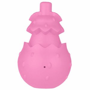 Игрушка для собак с ароматом бекона, розовая (8х13 см)