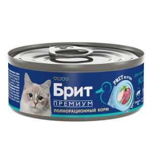 Риет из утки для стерилизованных кошек, 100 г (100 г)
