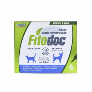 FITODOC капли дерматологические для мелких пород собак и кошек (16 г)