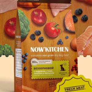 Fresh беззерновой корм для щенков со свежей индейкой, уткой, лососем, Puppy Grain-free Recipe, Turkey, Duck, Salmon, 9,98 кг (9.98 кг)