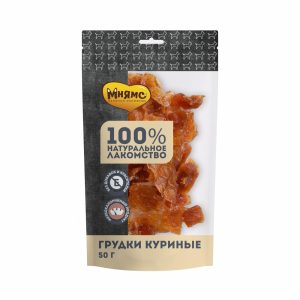 Лакомство для собак "Грудки куриные" (50 г)