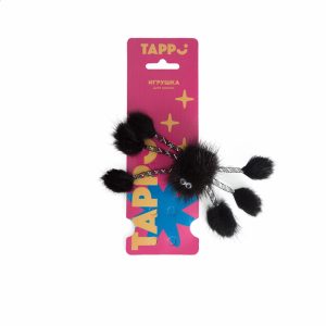Игрушка для кошек "Паук" из натурального меха норки (24 г)