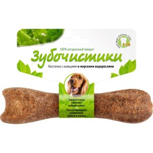 "Зубочистики" для собак средних пород со вкусом морских водорослей (95 г)