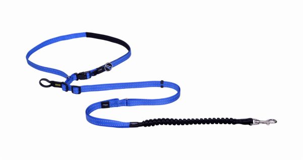 Поводок Handsfree Utility, синий (ЮАР) (L)