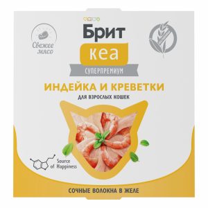 Ламистер для взрослых кошек, Индейка и Креветки в желе, 75 г (75 г)