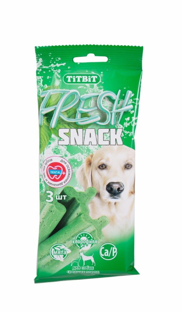 Снек для свежего дыхания Fresh для собак средних пород, 3 шт. (150 г)
