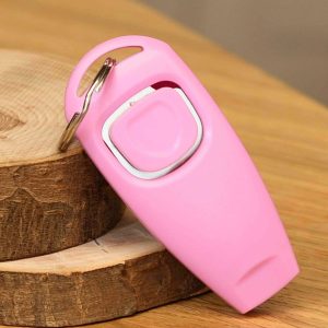 Кликер для дрессировки cобак со свистком (100 г)