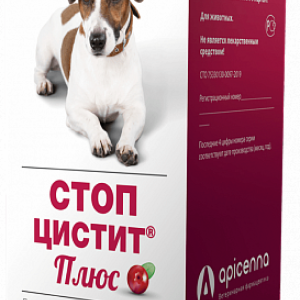 Стоп-цистит Плюс жевательные таблетки для собак (40 таб.)