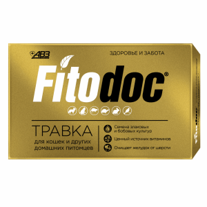 Травка для кошек и других домашних питомцев, лоток (140 г)