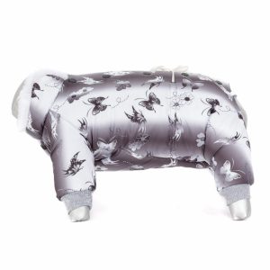 Комбинезон Бабочки девочка Серый (М)