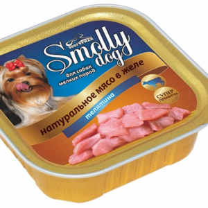 Консервы для собак "Smolly dog" телятина (100 г)