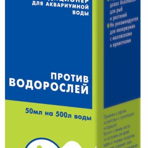 Кондиционер для воды "Против водорослей", 50 мл (50 г)